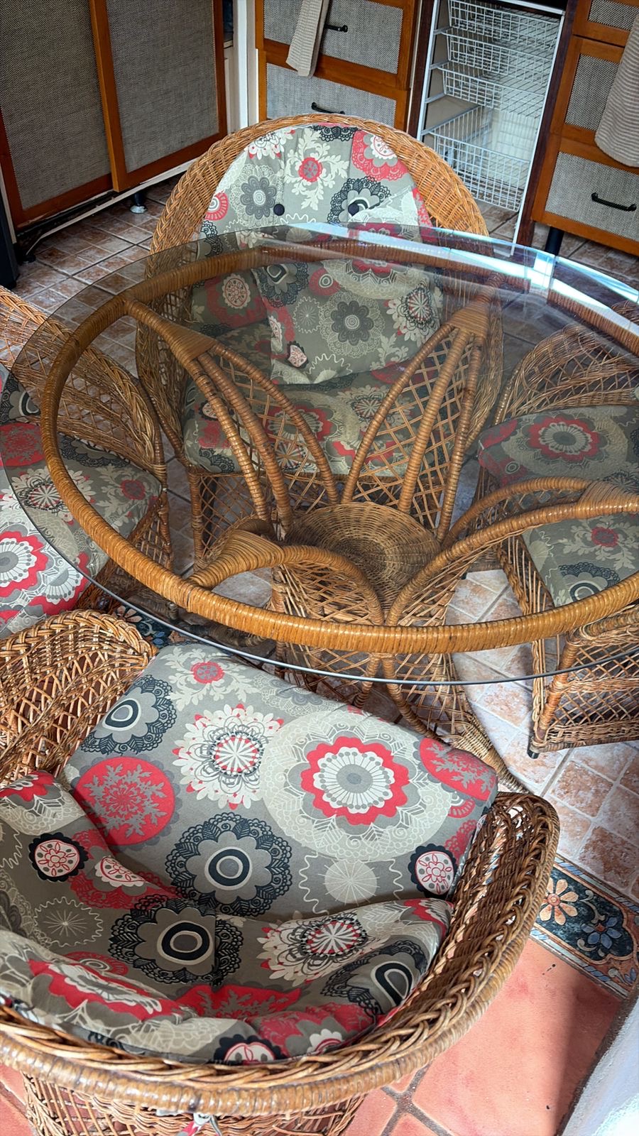 Juego Sala Mimbre