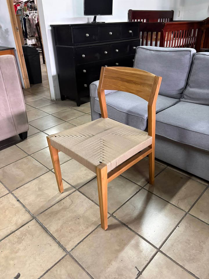 NUEVA Silla De MASAYA & CO En Madera De Teca, TOTALMENTE NUEVA
