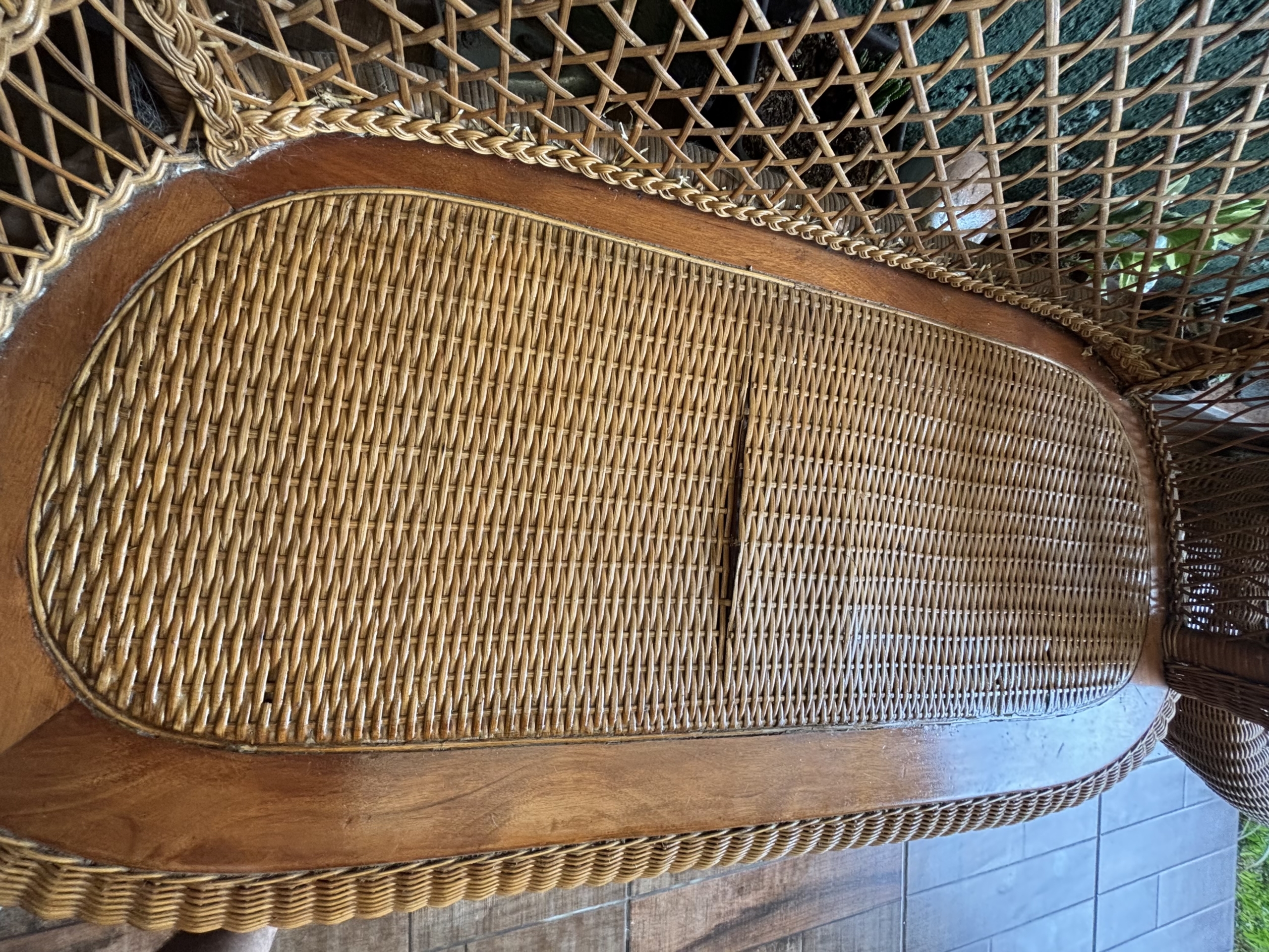 Juego de Sala Mimbre Negociable