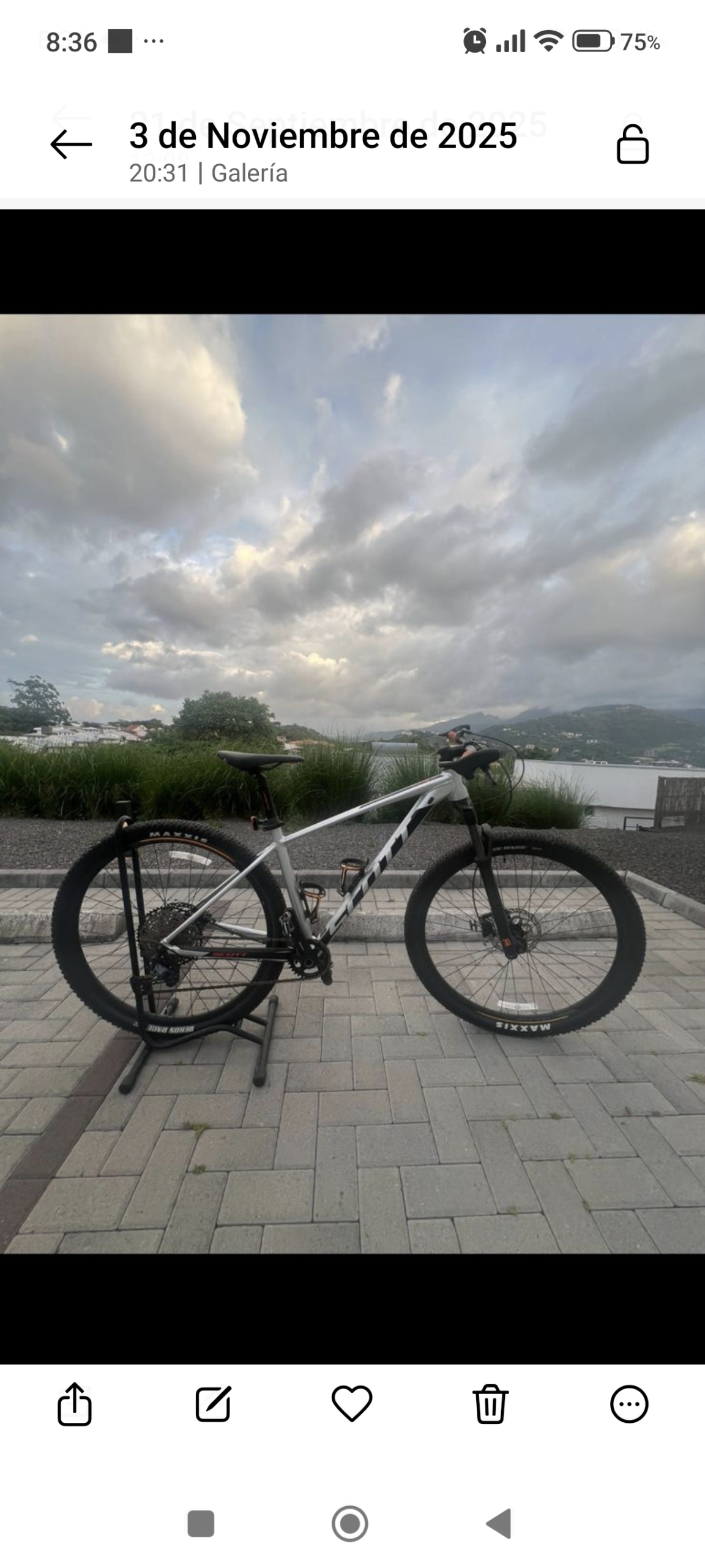 Bicicleta de Escala