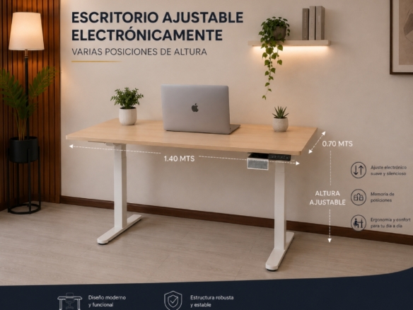 Escritorio ajustable altura