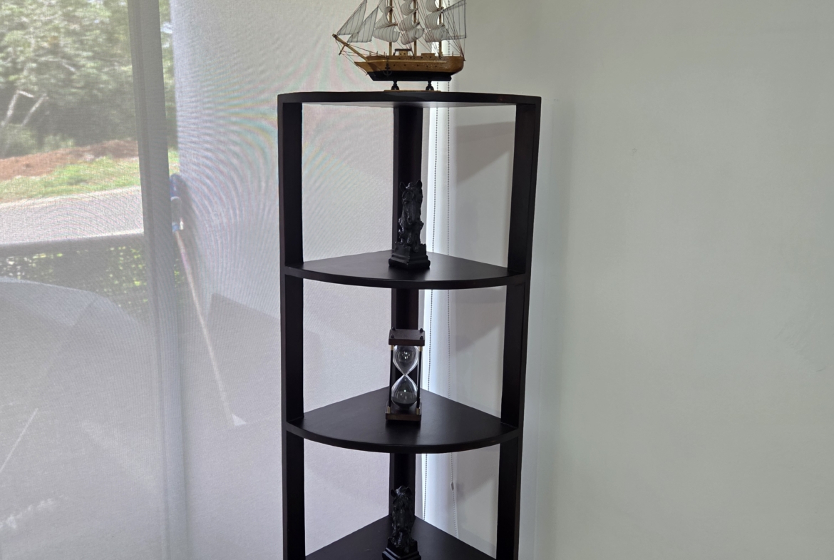COMBO: MESA DE CENTRO + MUEBLE RECIBIDOR + ESPEJO + ESQUINERO