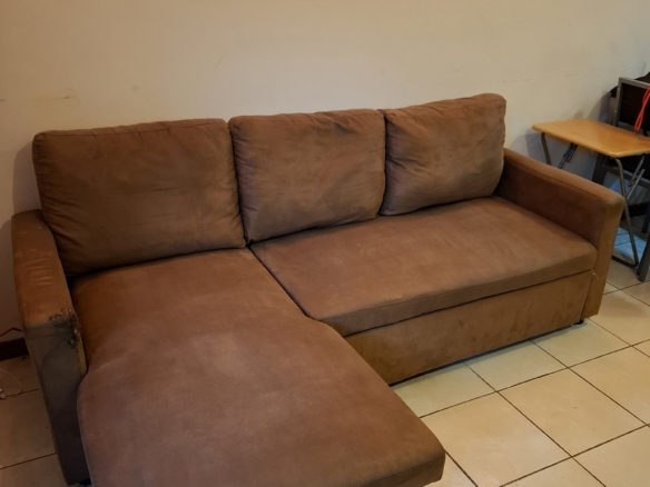 🛋️ Sofá seccional en L con almacenamiento