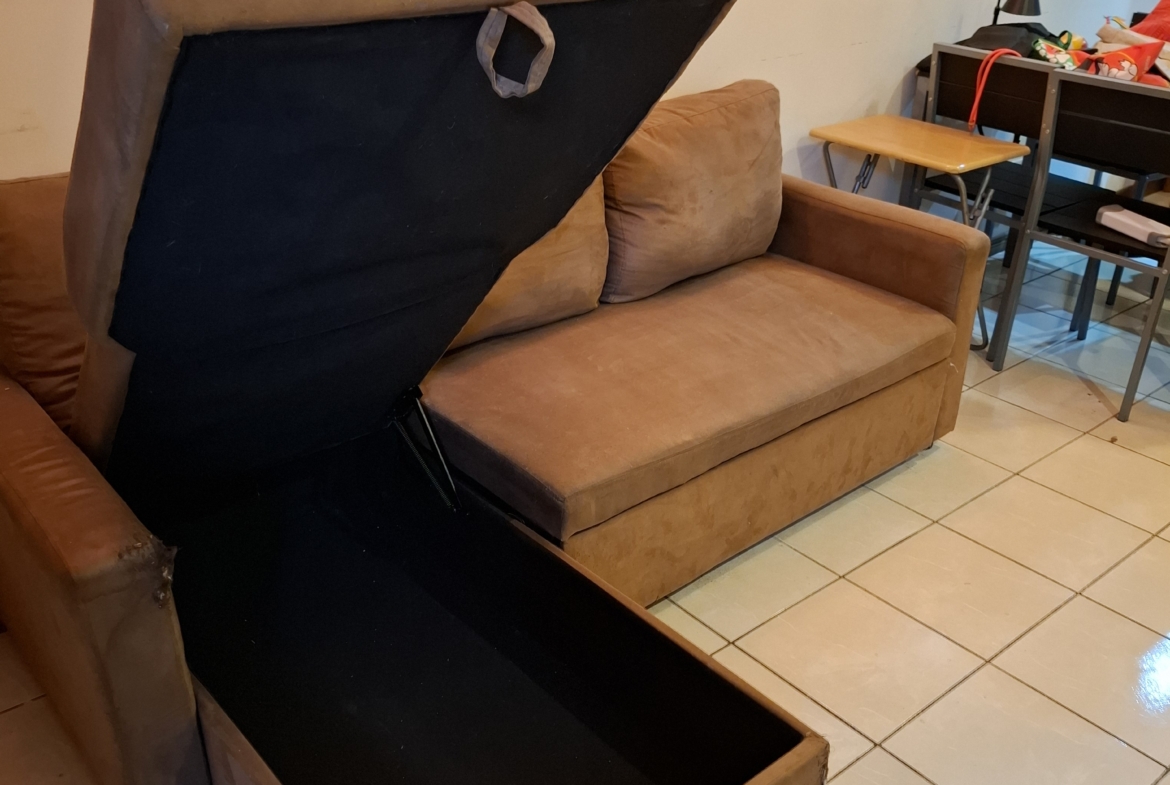 🛋️ Sofá seccional en L con almacenamiento