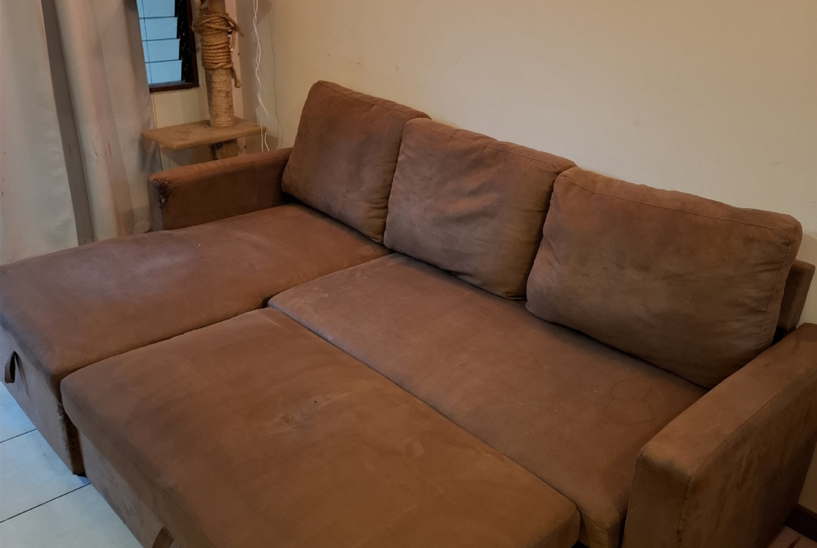 🛋️ Sofá seccional en L con almacenamiento