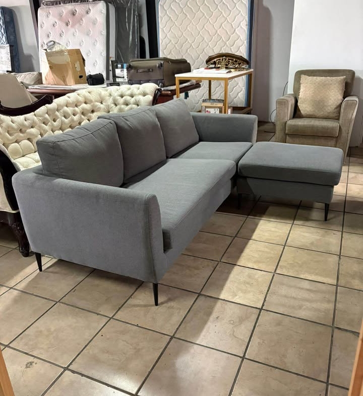 Sofá Sillón Esquinero En L De ALTEA Color Gris. Como Nuevo