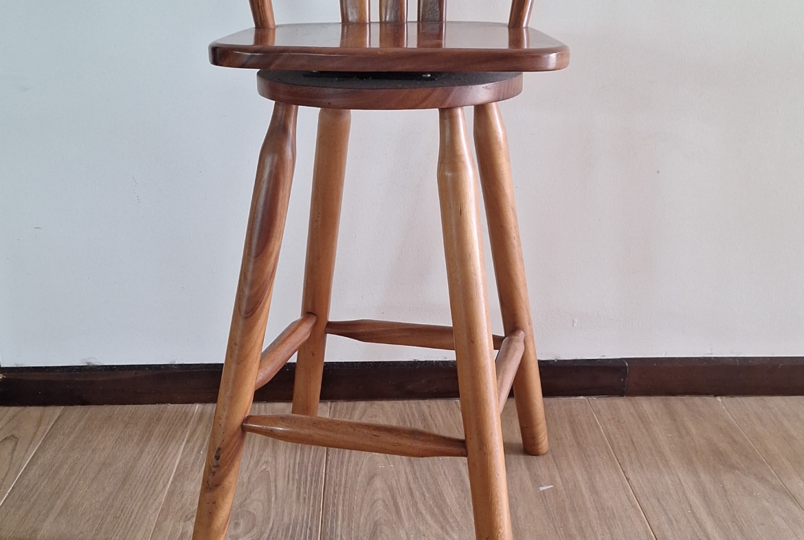 Hermosas sillas de madera