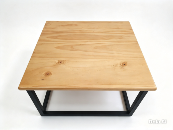 Mesa auxiliar madera teca