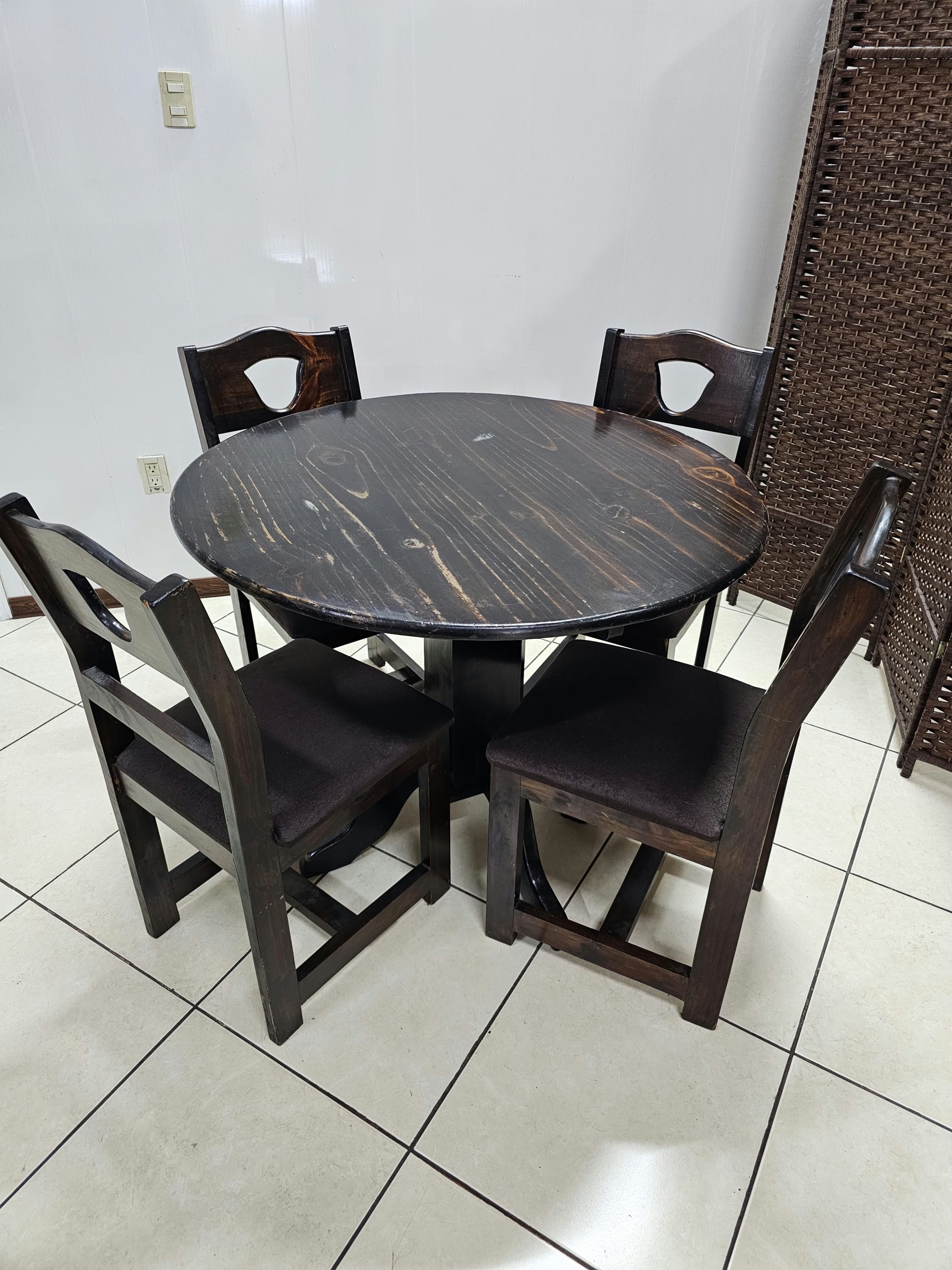 Juego de comedor 4 personas