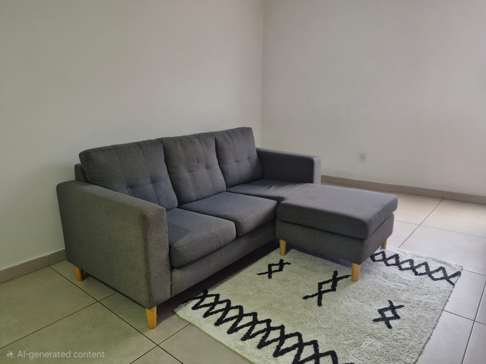Banqueta y Sofá L